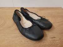 ZARA r.34 balerinki czarne eleganckie