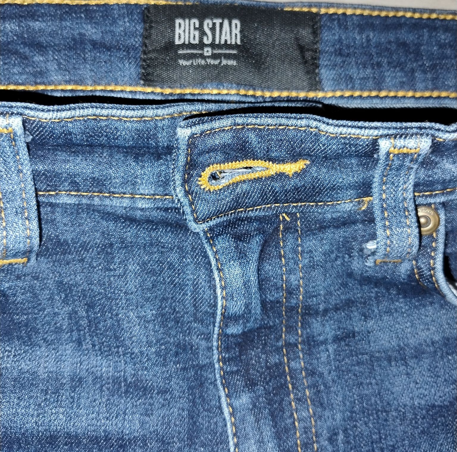 Spodnie big star Adela skinny 29/32 jeansy
