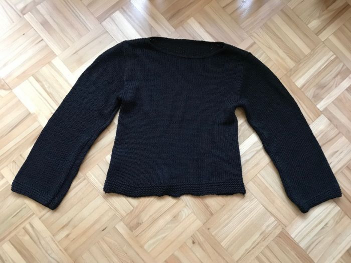 Czarny sweter S 36