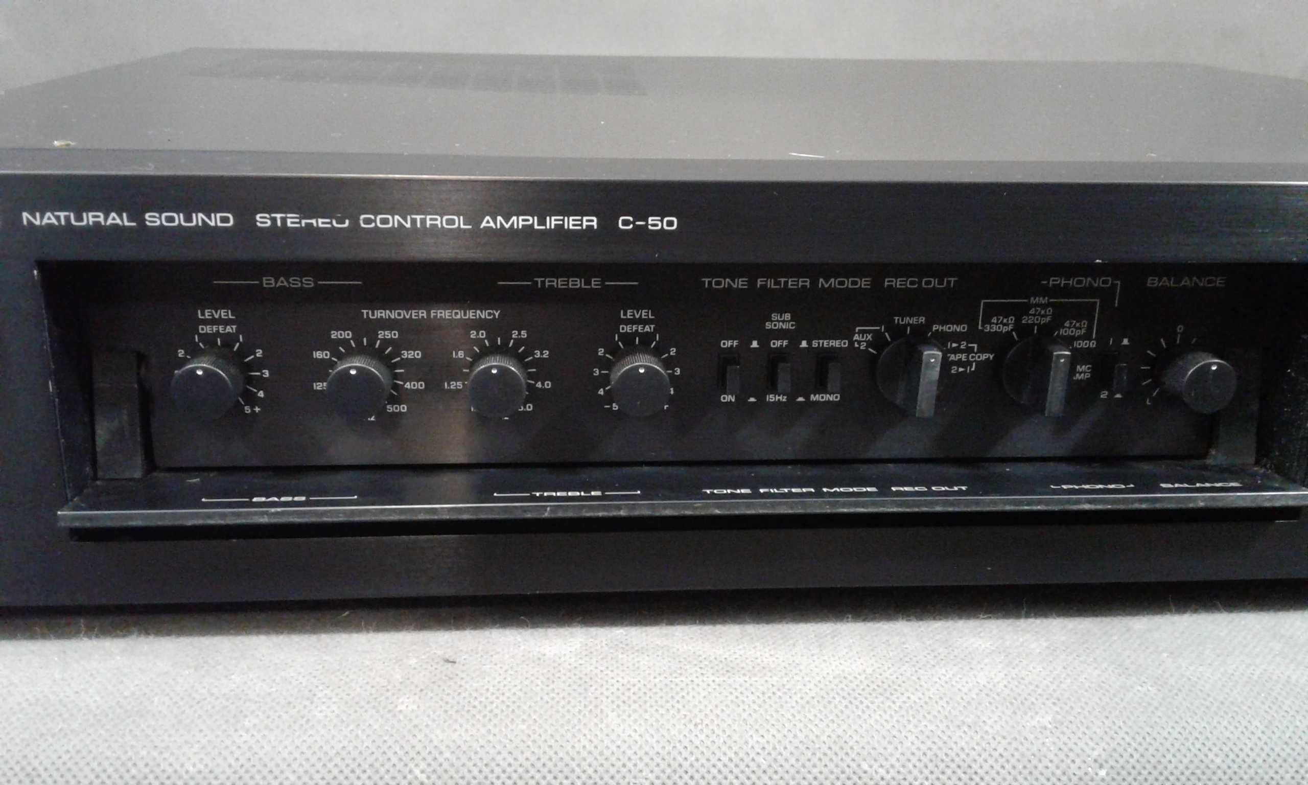 YAMAHA C-50,przedwzmacniacz stereo
