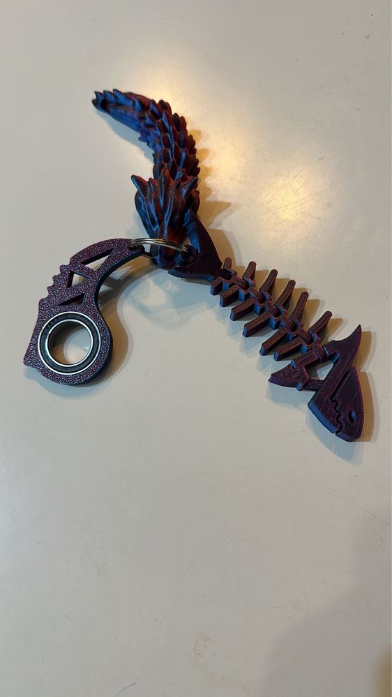 Key Spinner Karambit+Flexi Rekin+Flexi Dragon