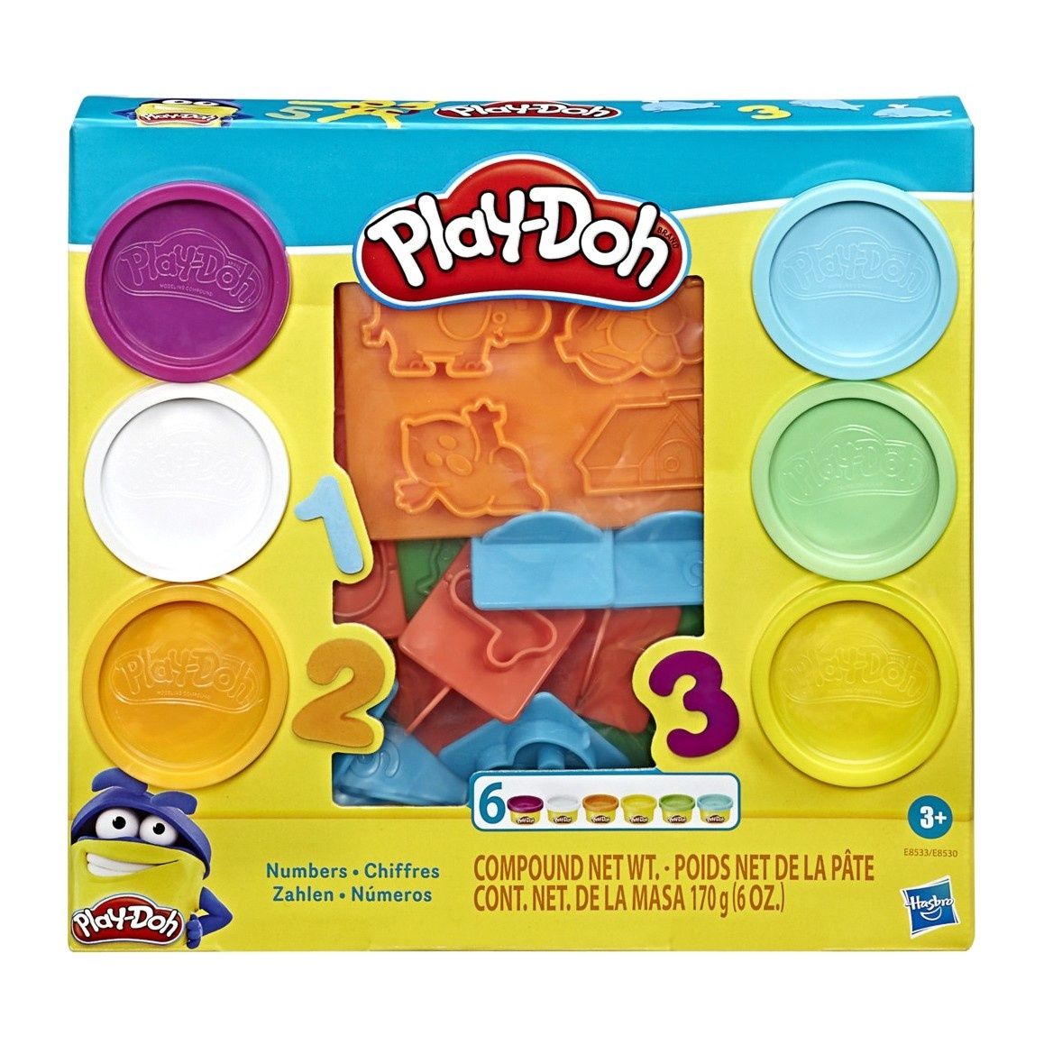 Набір для ліплення Play-Doh.
6 кольорів.
Ціна: 370грн.
Акційна ціна: 2