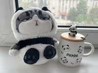 Подарунковий набір «Панда» (чашка та іграшка)