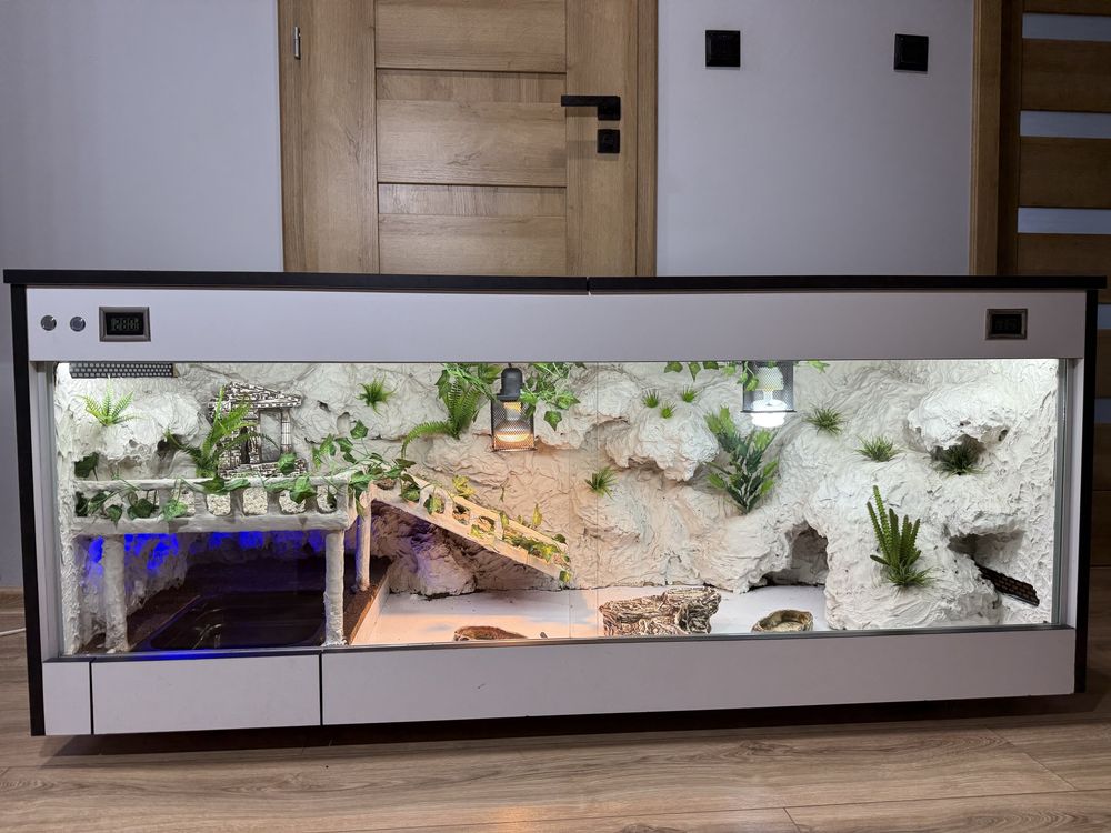 Terrarium dla: żółwia, jaszczurki itp.  151x61x67