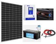 kit Solar 410W + Bateria LifePo4 2.560wh + Inversor 2500W 24V - 220VAC