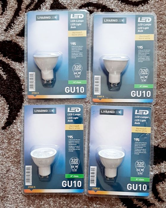 Лампочка Led GU10 Livarno Lux білий