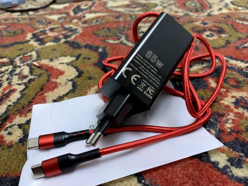 Блок живлення 65W USB-C (type C)