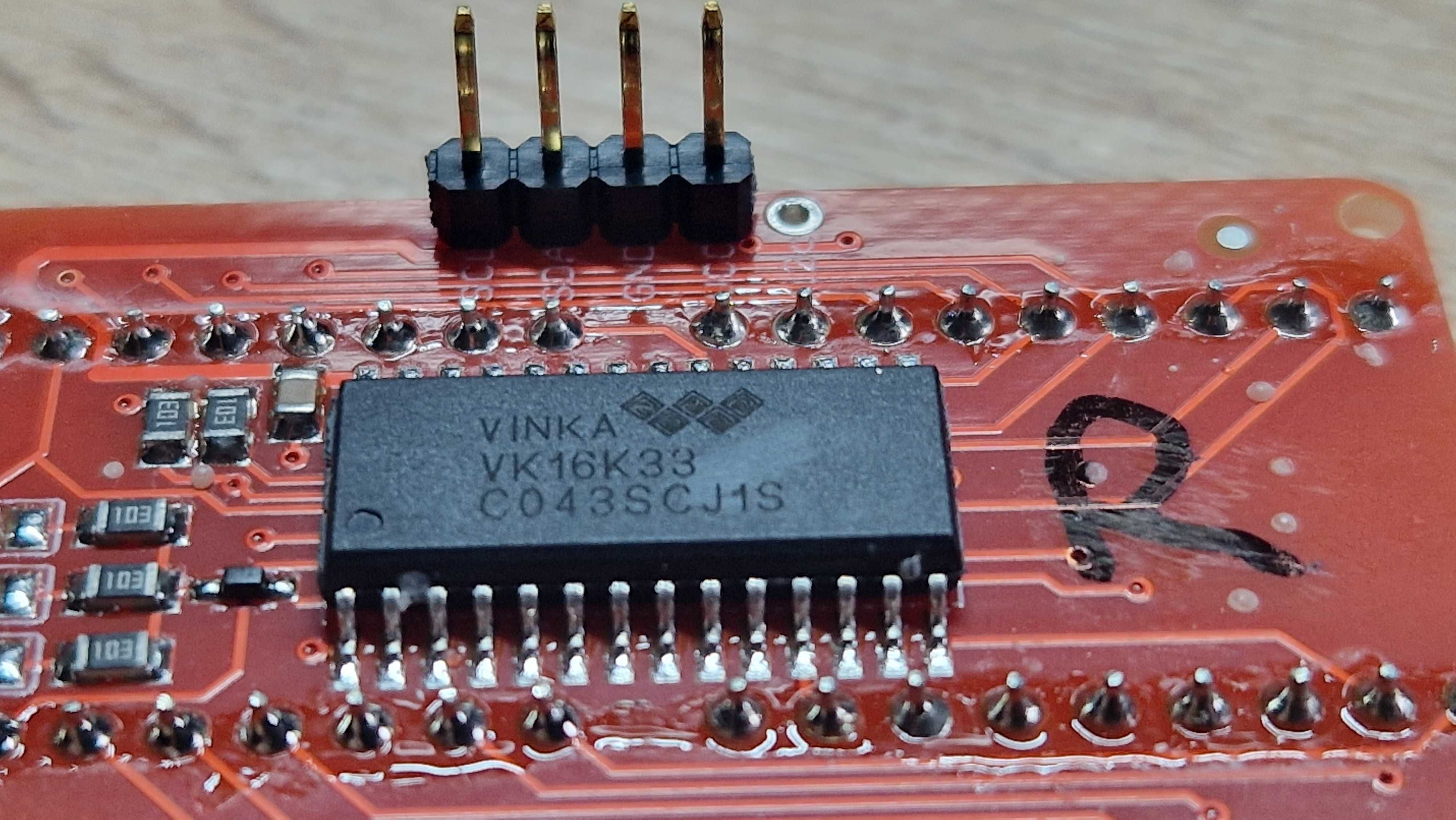 10 modułów wyświetlaczy alfanumerycznych HT16K33/VK16K33 do Arduino