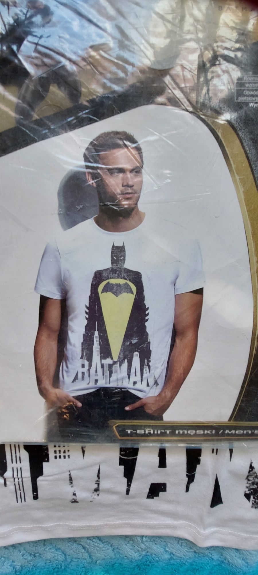 Nowy tshirt Batman XL krótki rękaw koszulka