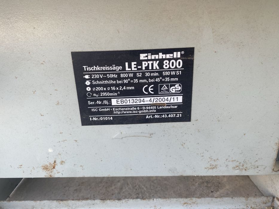 Serra de Mesa EINHELL