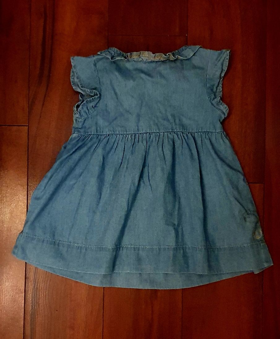 Vestido verão Benetton 9-12 meses