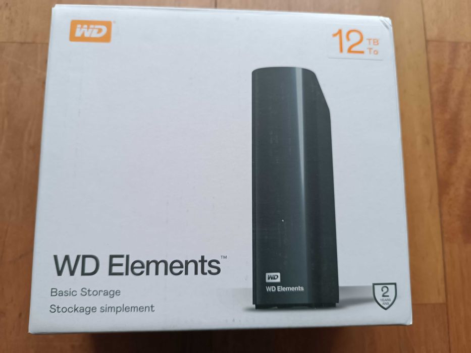 Dysk Zewnętrzny WD Elements 12 TB