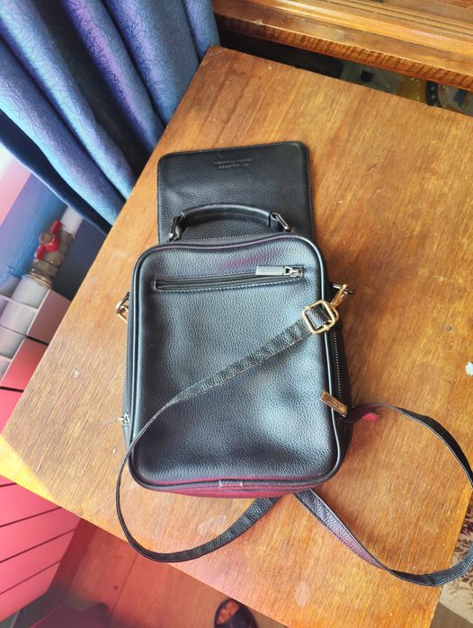 Мужская сумка с ремнем