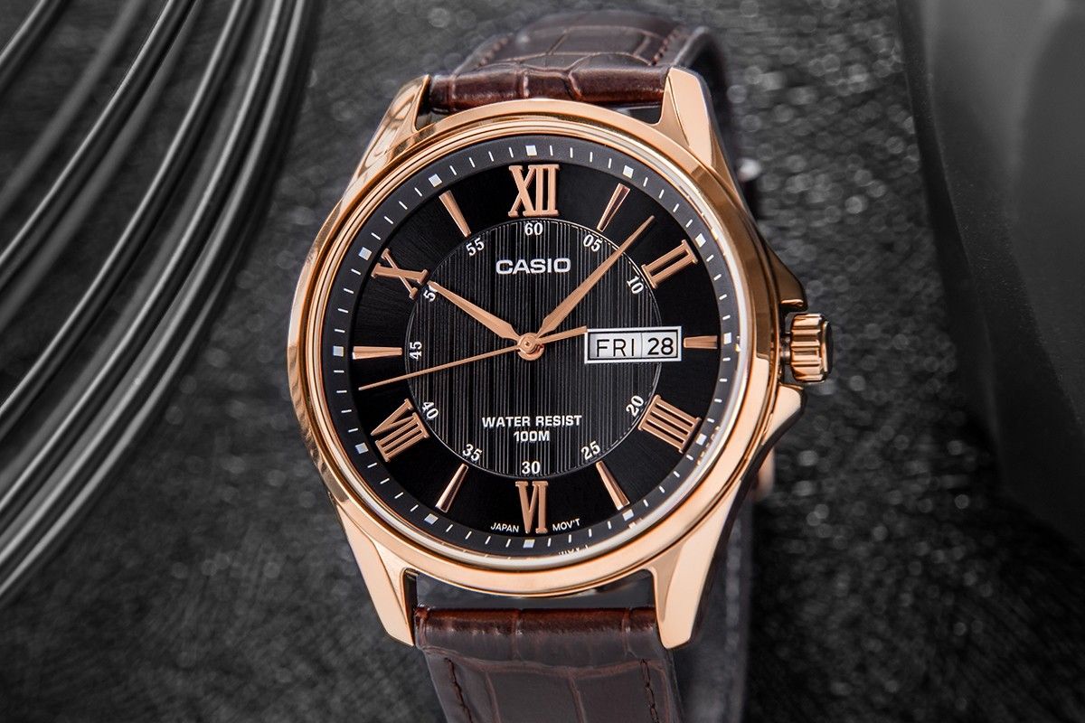 zegarek męski casio mtp-1384l-1avdf + box