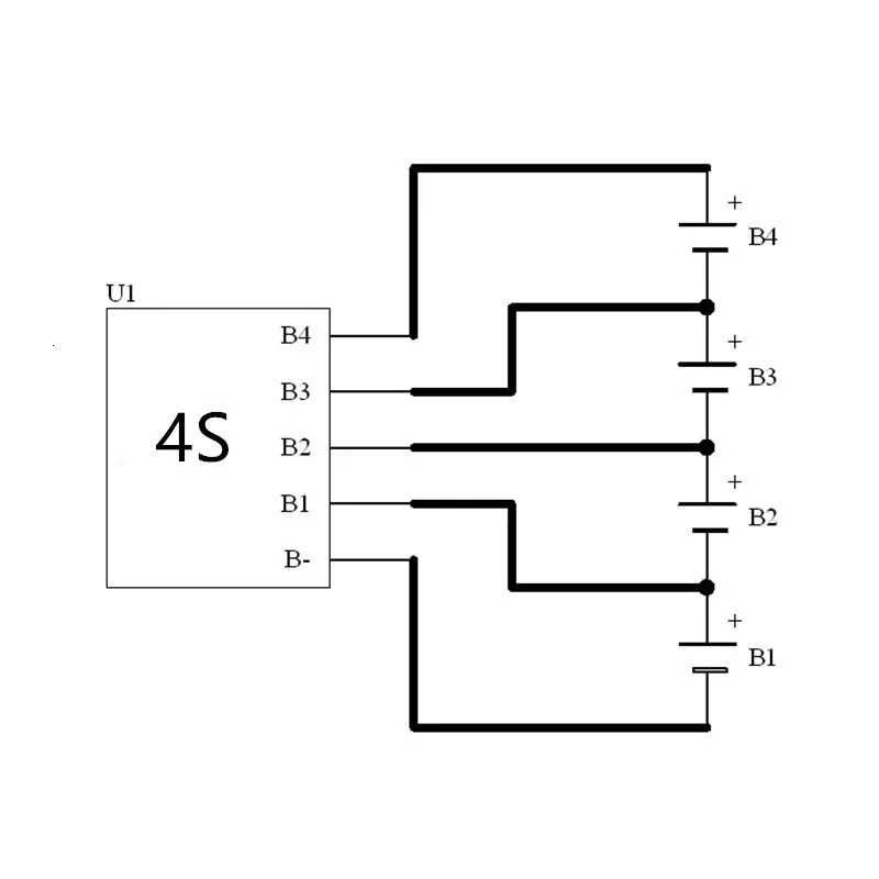 Aktywny balanser BMS 5S 1.2A do LiFePo4 Li-ion