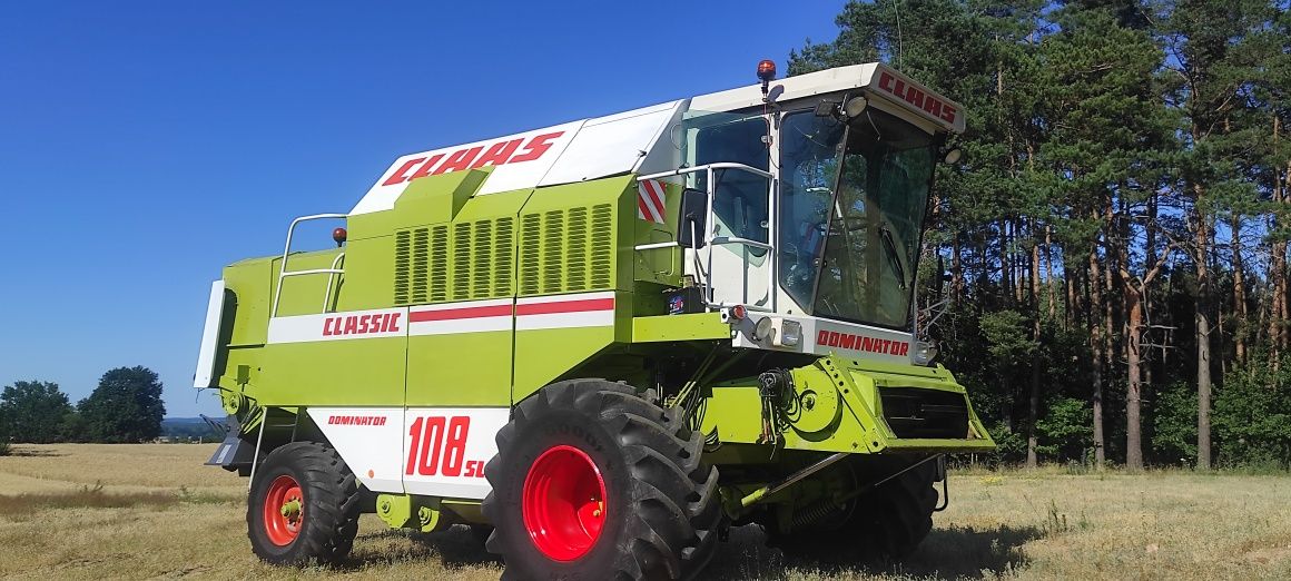 Kombajn Claas Dominator 108SL klima sieczkarnia