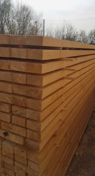 Дошка, брус, рейка обрізна і необрізна — вигідно оптом