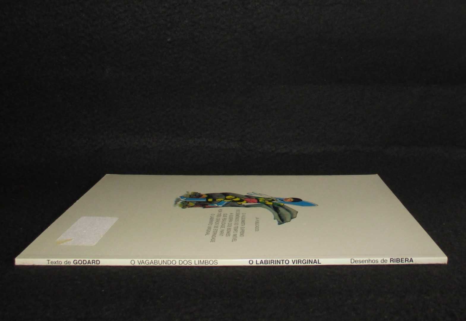 Livro BD O Vagabundo dos Limbos O Labirinto Virginal Godard