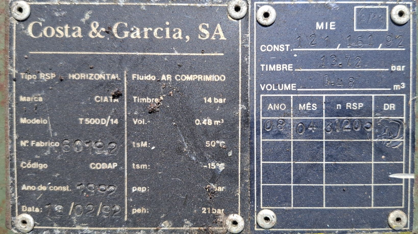 Compressor 500 L