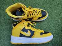 Nike dunk up jordan taxi yellow Black czarne żółte