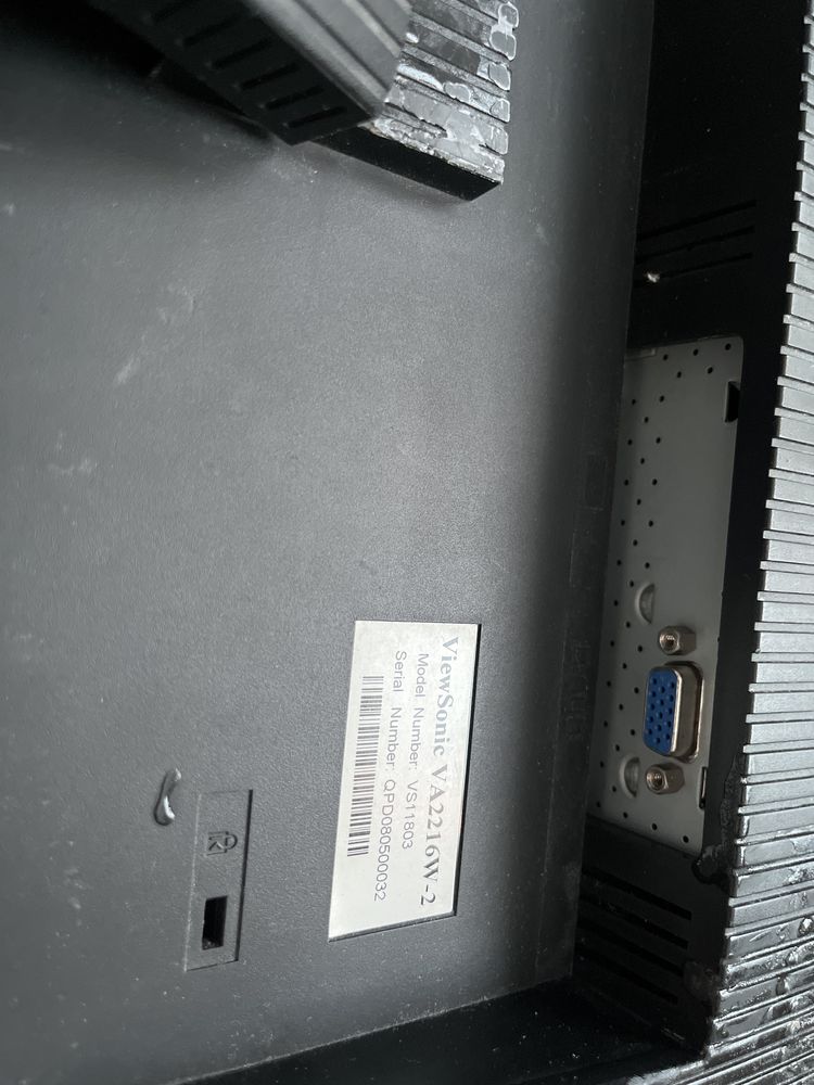 monitor LCD 22' ViewSonic VA2216W-2