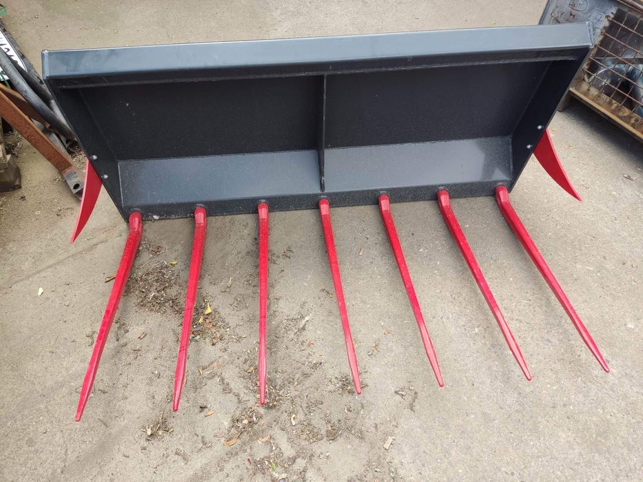 widły do obornika- kute kły ząb NOWE