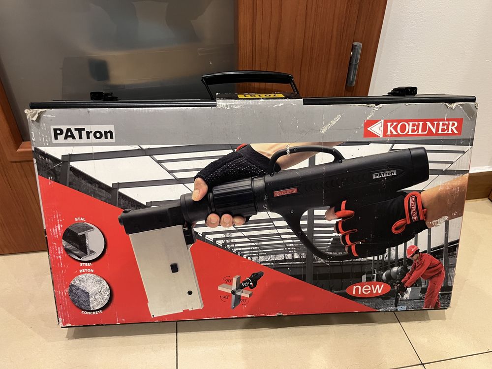 Nowy osadzak/pistolet prochowy Koelner/Rawplug stal/ beton - jak Hilti