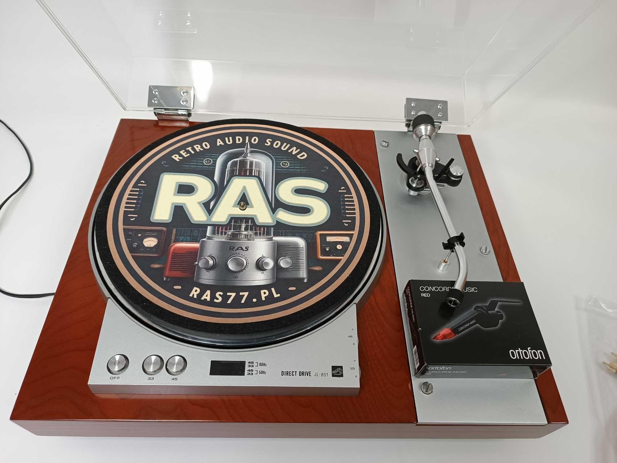 Gramofon Victor JL-B51 + nowa wkładka Ortofon Music RED ras77.pl