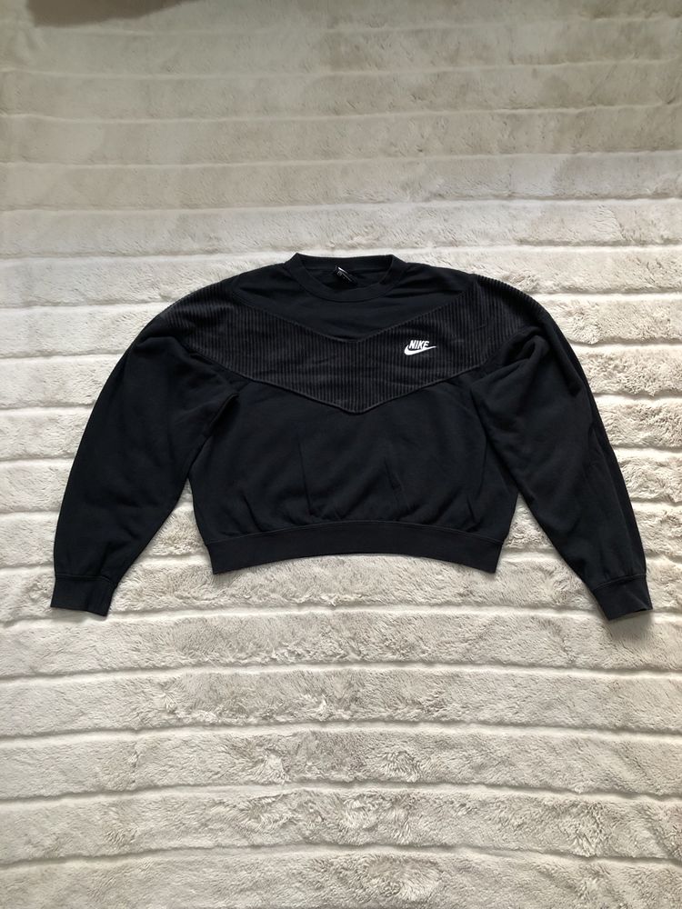 NIKE VELOUR NSW HRTG (S) свитшот велюровый женский вильветовый флис