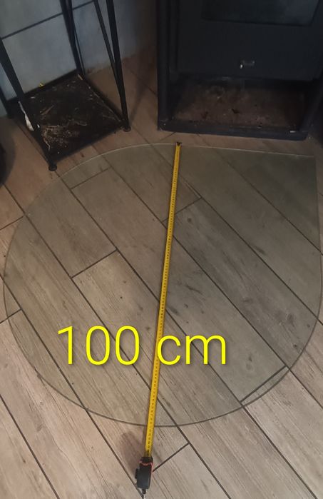 Szkło szyba pod kominek kozę 100 cm