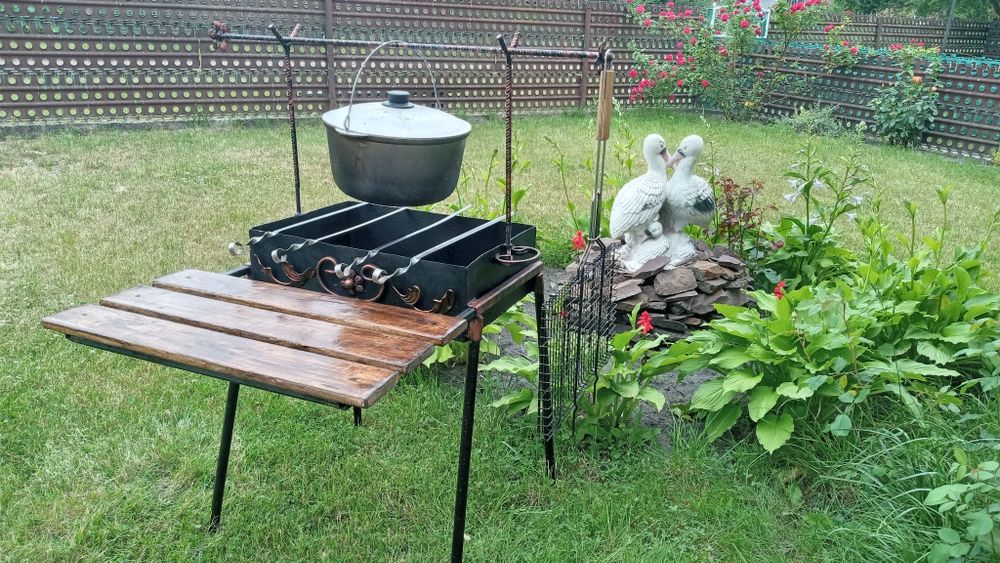 Мангал кований розбірний