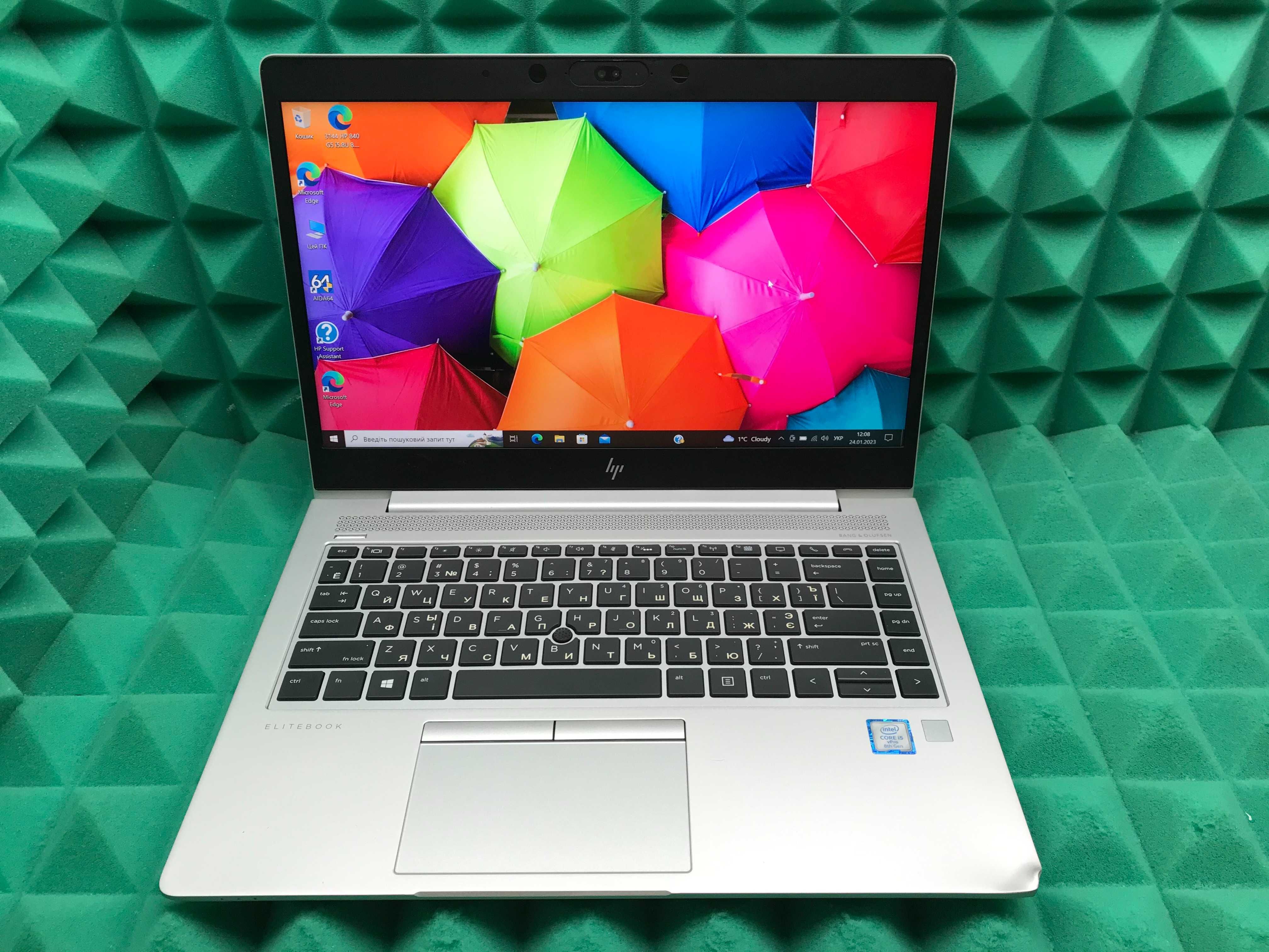 №3144 Ноутбук HP EliteBook 840 G5 14" FHD IPS/i5-8350U/8Gb/SSD256Gb