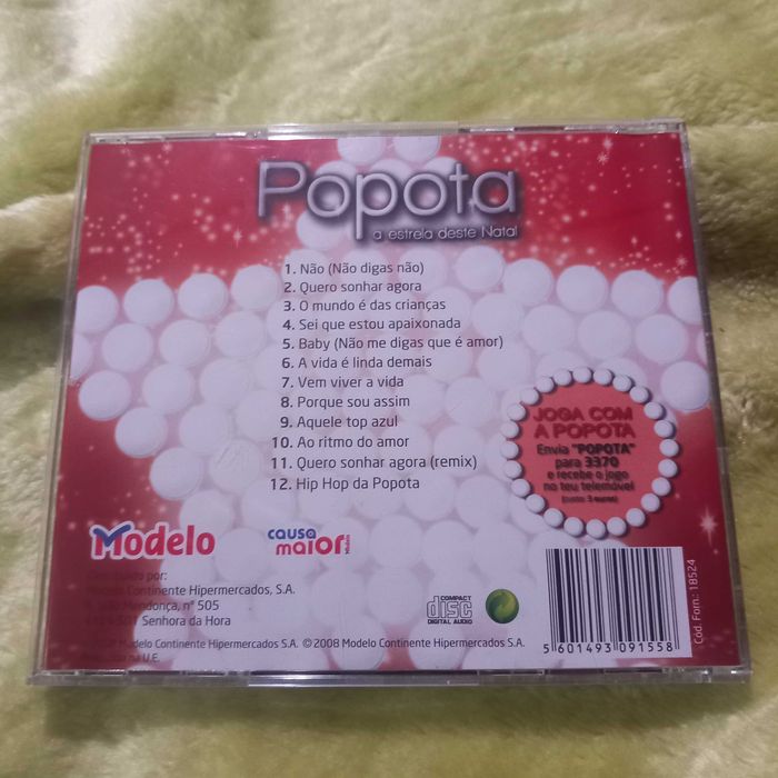 CD Popota canções de natal