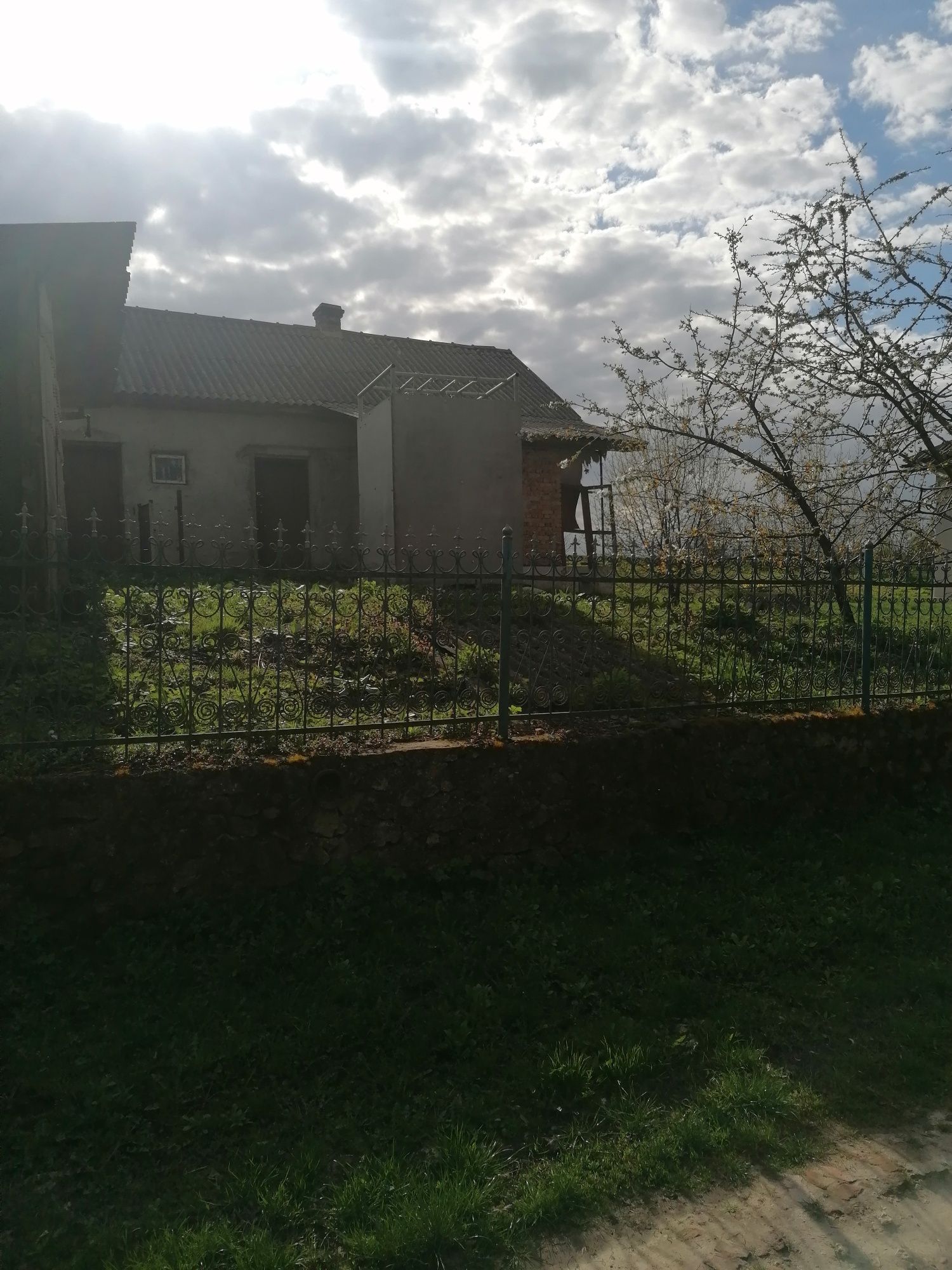 Житловий будинок в селі Просівці Підволочиського району, біля ставу.