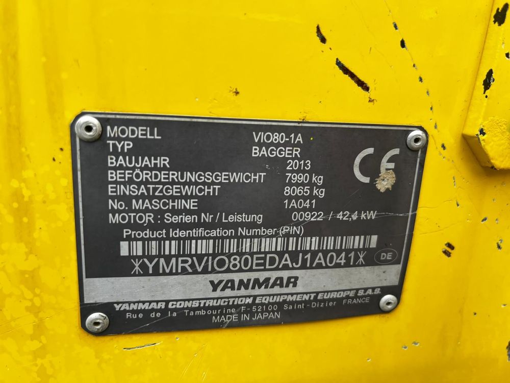 Kopara Yanmar Vio 80