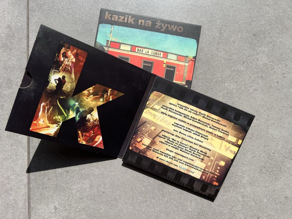 Kazik Na Żywo – Bar La Curva / Plamy Na Słońcu – zestaw 2 CD
