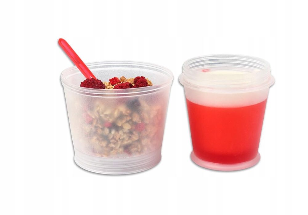 Kubek Na Jogurt Schramm Pojemnik Na Musli Z Wbudowaną Komorą Chłodzącą