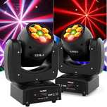 90 W Ruchoma głowica LED DMX512 oświetlenie sceniczne Disco DJ