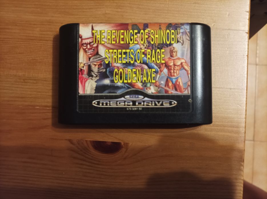 Jogos Sega Megadrive 3 em 1