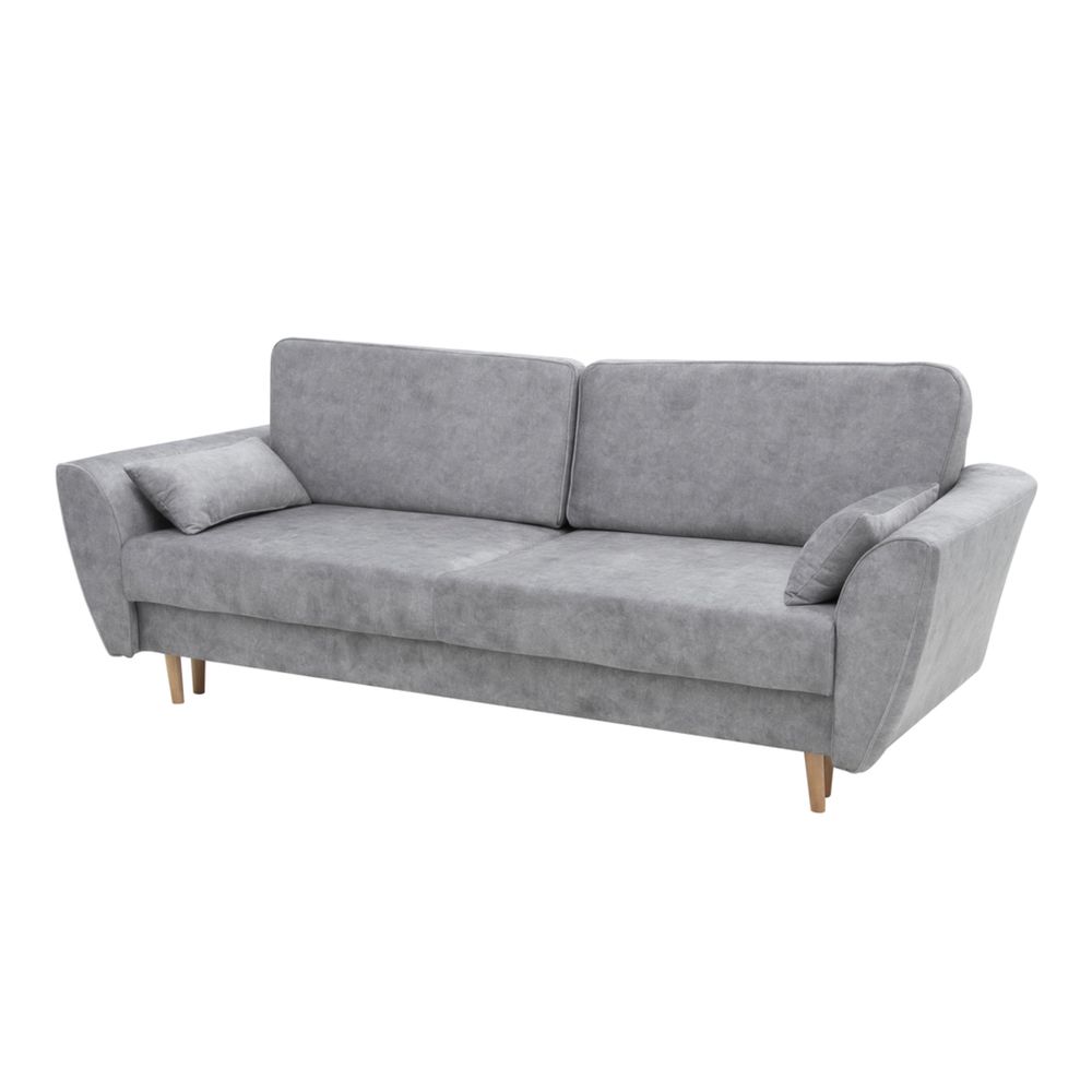 Sofa rozkładana szara