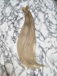Натуральные волосы блонд для наращивания