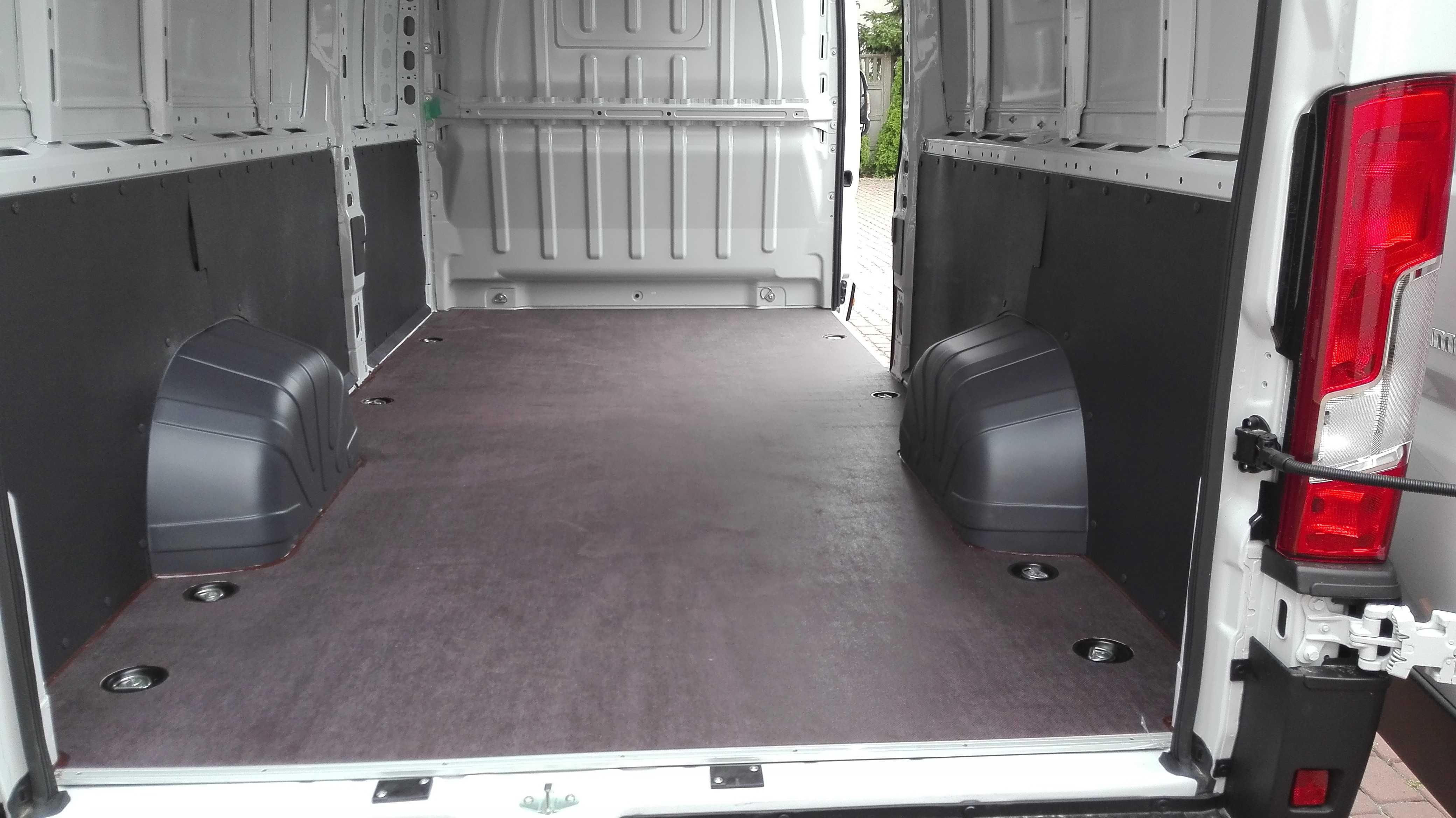 FIAT DUCATO L3 zabudowa ze sklejki - Podłoga
