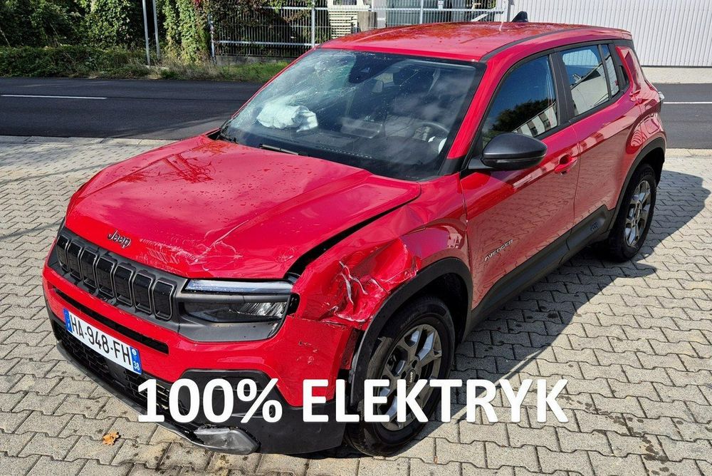 Jeep Avenger 151KM Bateria 54kWh 400km zasięgu 100% Elektryk tablet