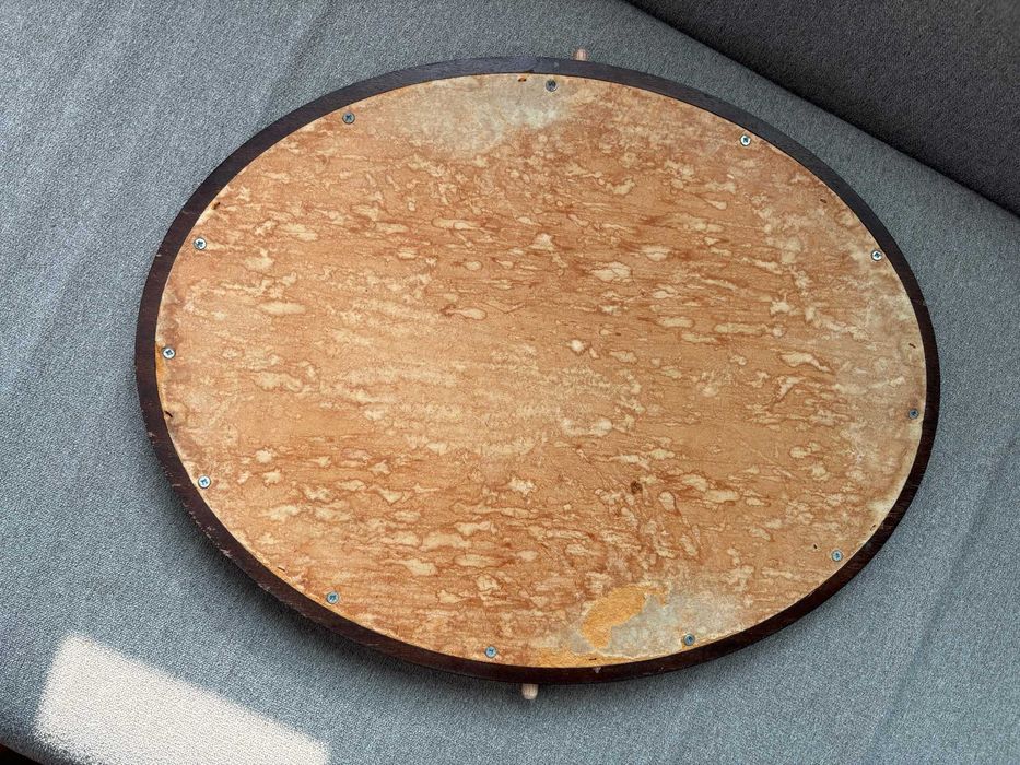 lustro owalne vintage