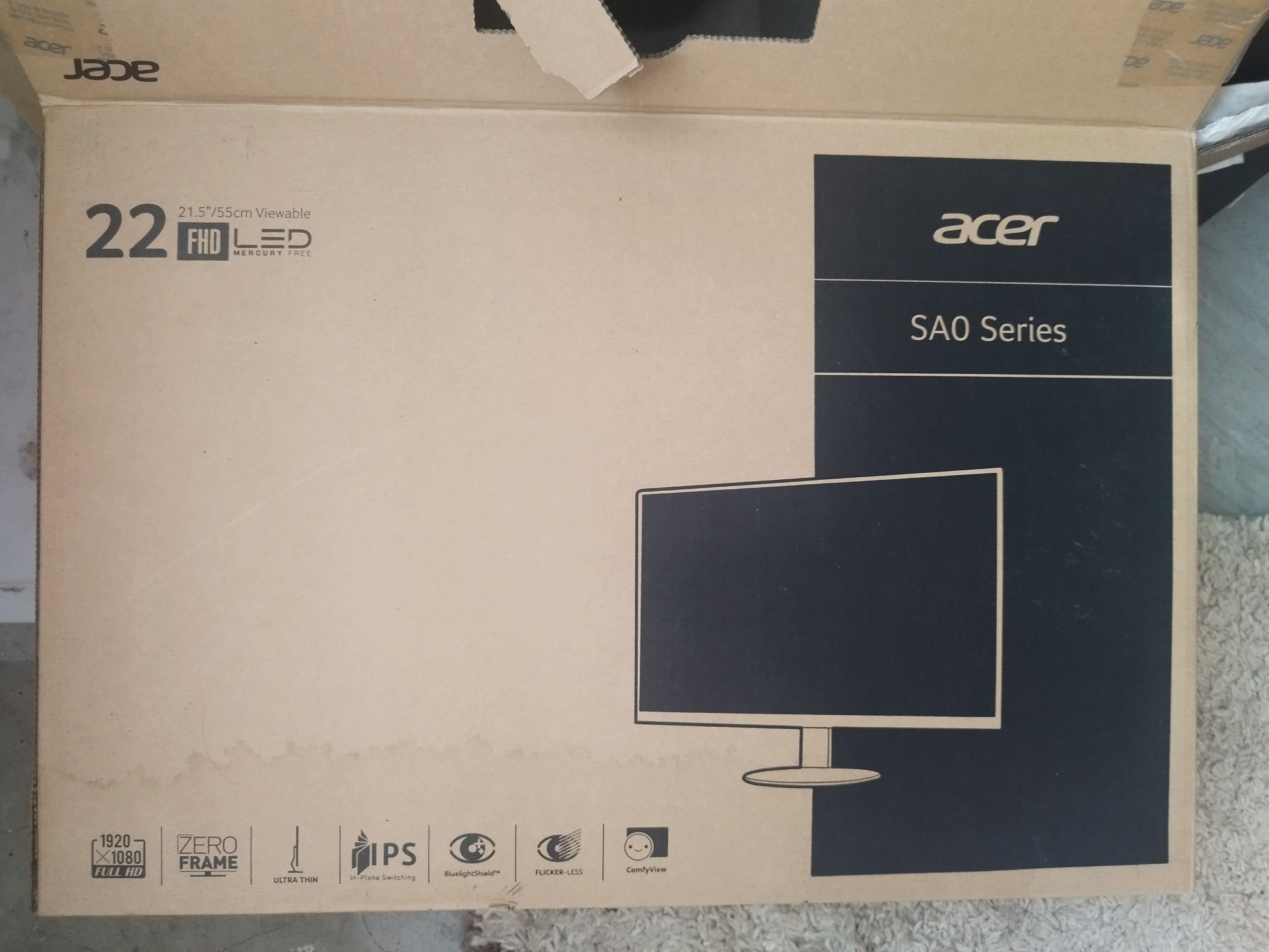 Монитор Acer  60гц