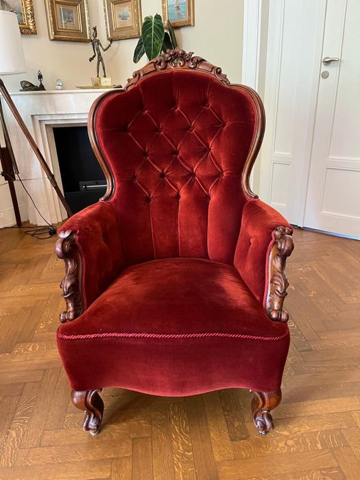 Przepiekny komplet mebli Ludwikowskich