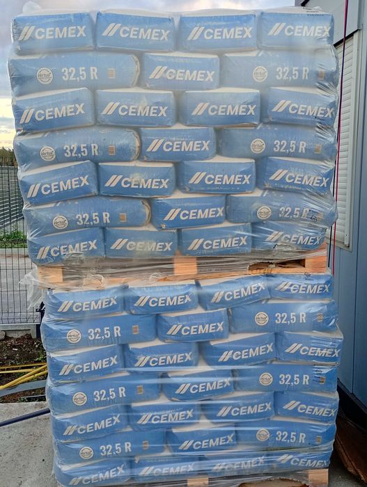 Cement Cemex (czerwony, niebieski), Holcim ix cpp20 fibro I i II