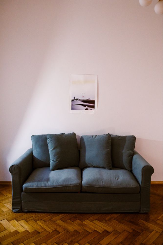 Ikea Sofa Grönlid kanapa 2-osobowa rozkładana | jasnozielona