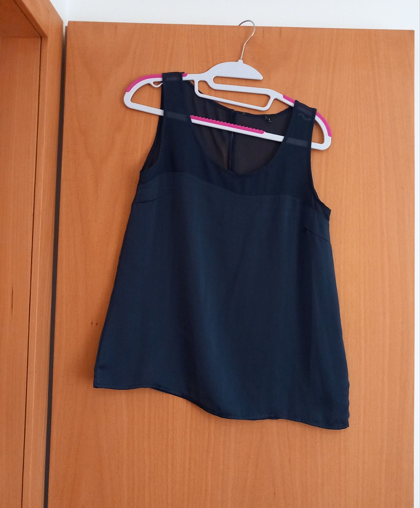 Blusa azul marinho S