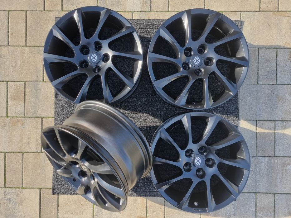 Renault 17 " Felgi alu 5x114,3 Scenic Espace Laguna Kadjar Czarne
